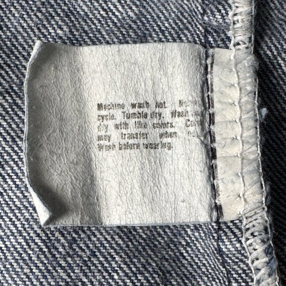 VTG Levis Jeans Mens 40x30 Blue 505-0217 Straight Made In USA Medium Wash Denim - Picture 4 of 9